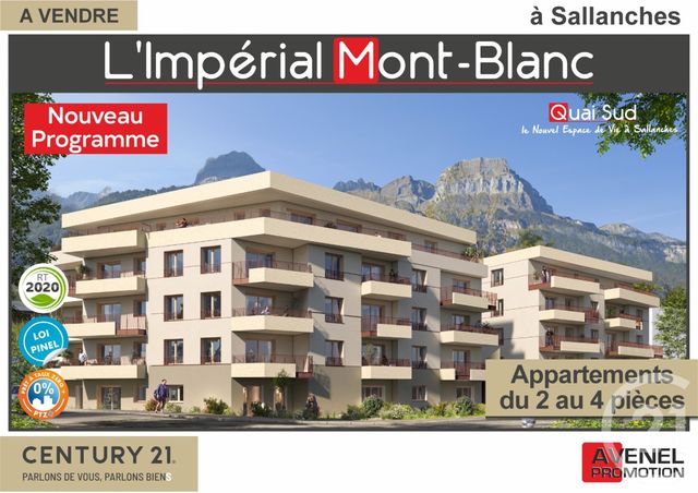 Appartement F3 à vendre - 3 pièces - 65.74 m2 - SALLANCHES - 74 - RHONE-ALPES - Century 21 Patrick Avenel